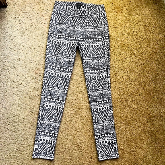 Ci Sono black & white pants size M - Picture 4 of 6